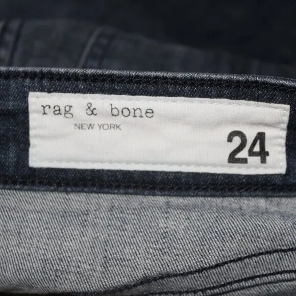 Rag&amp;Bones Nina High Waist Ankle Skinny Jeans (720)