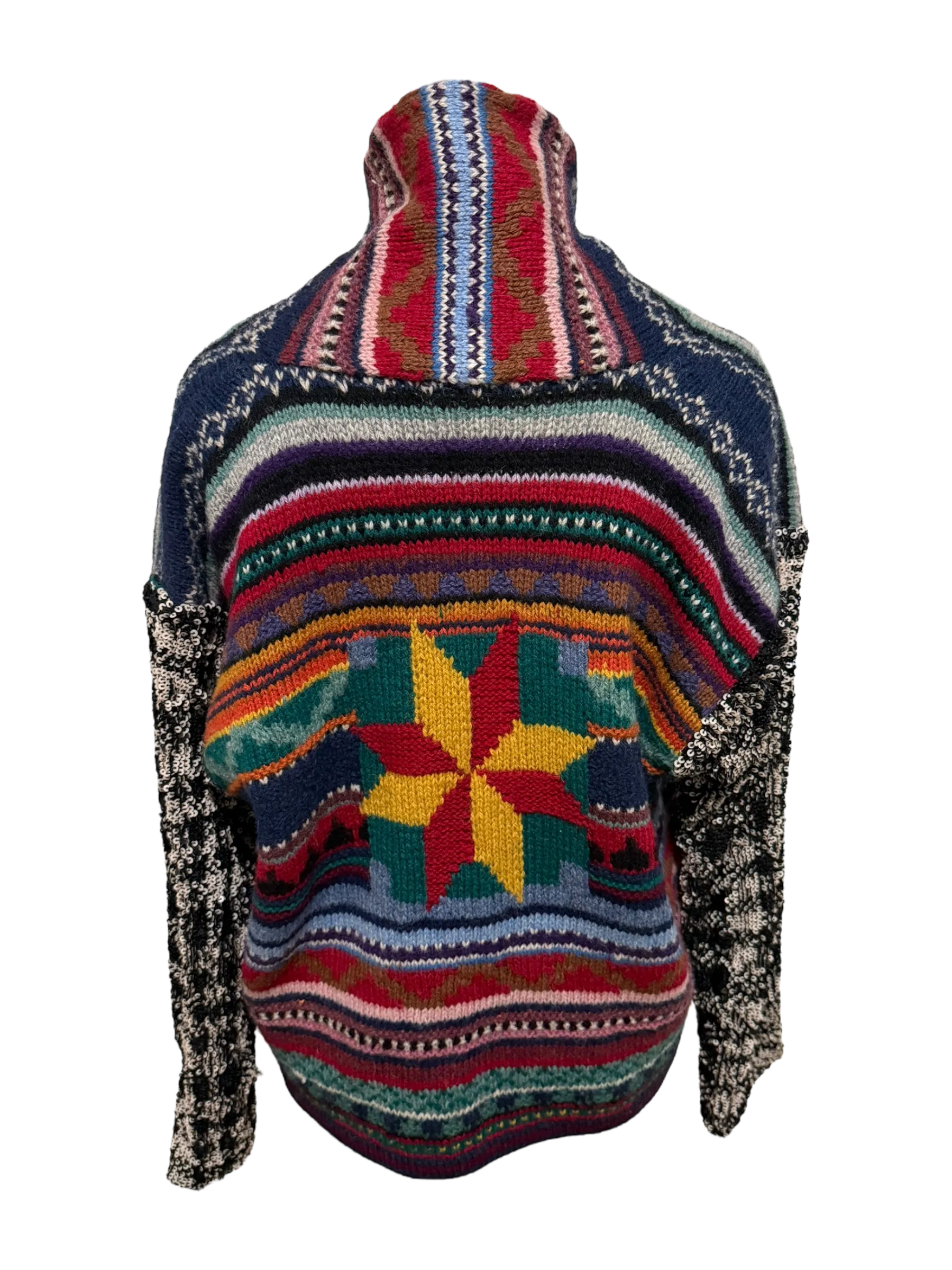 Rainbow Knit Cardigan