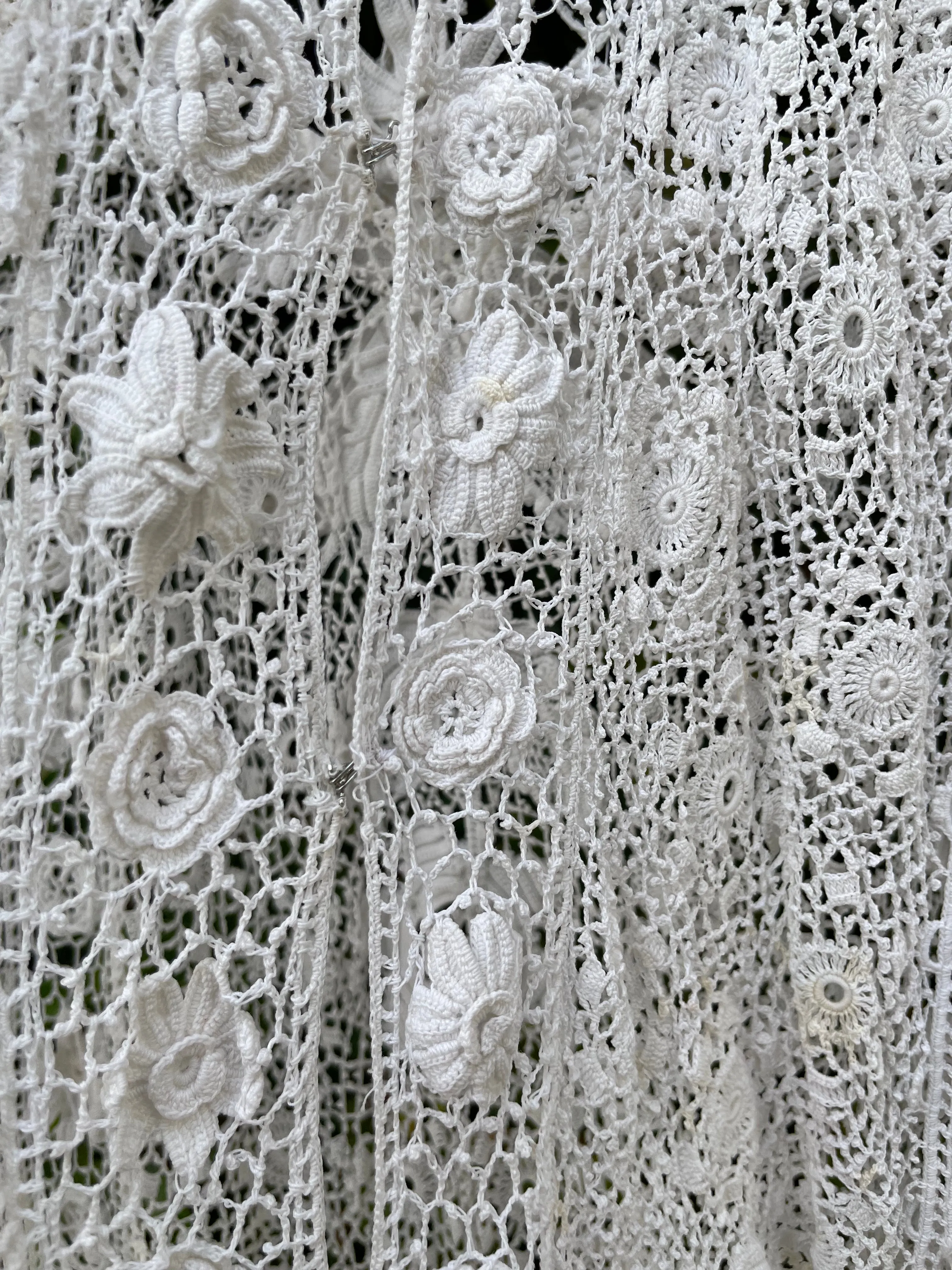 Rare Titanic Era Irish Lace Gown