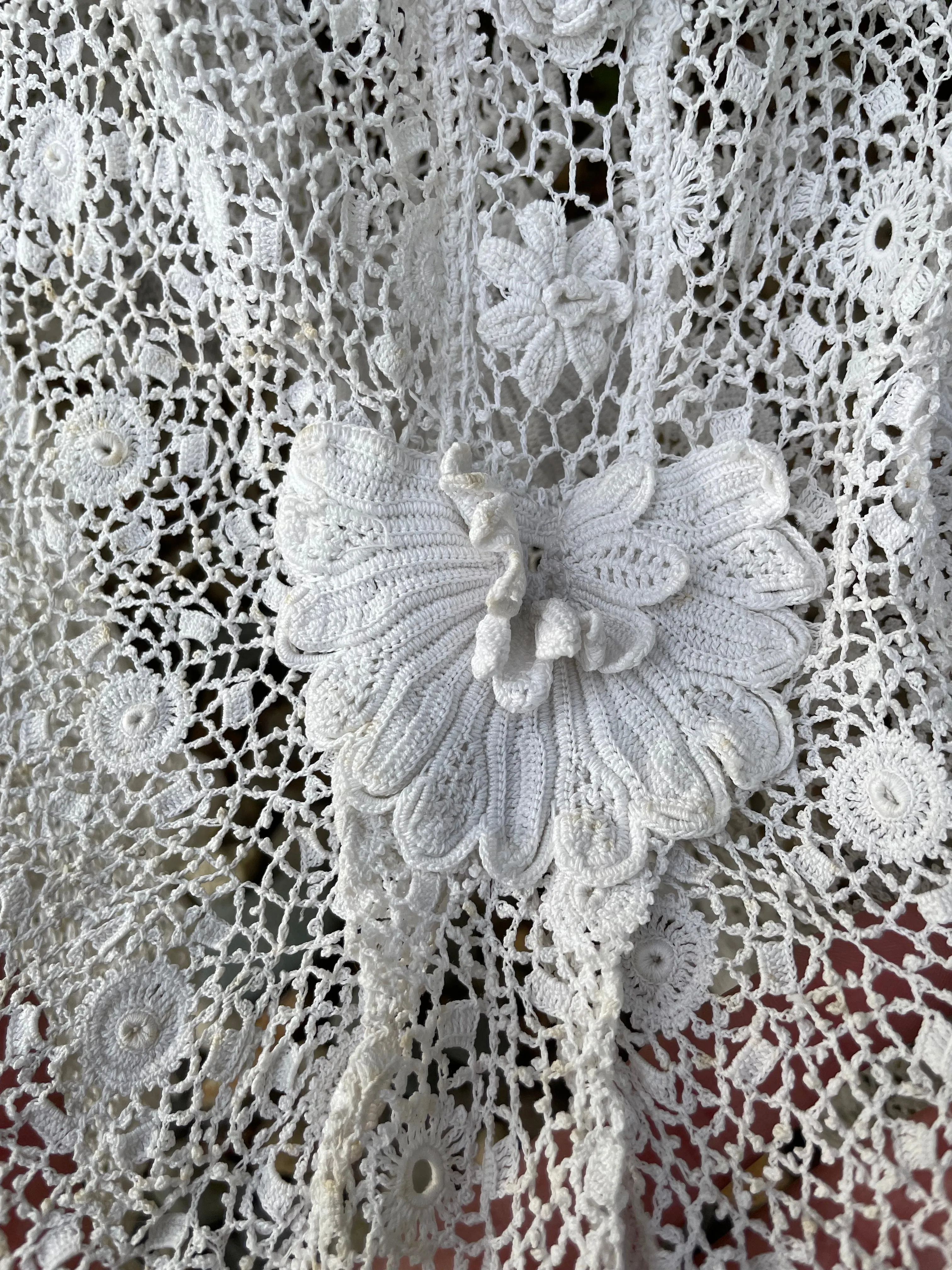 Rare Titanic Era Irish Lace Gown