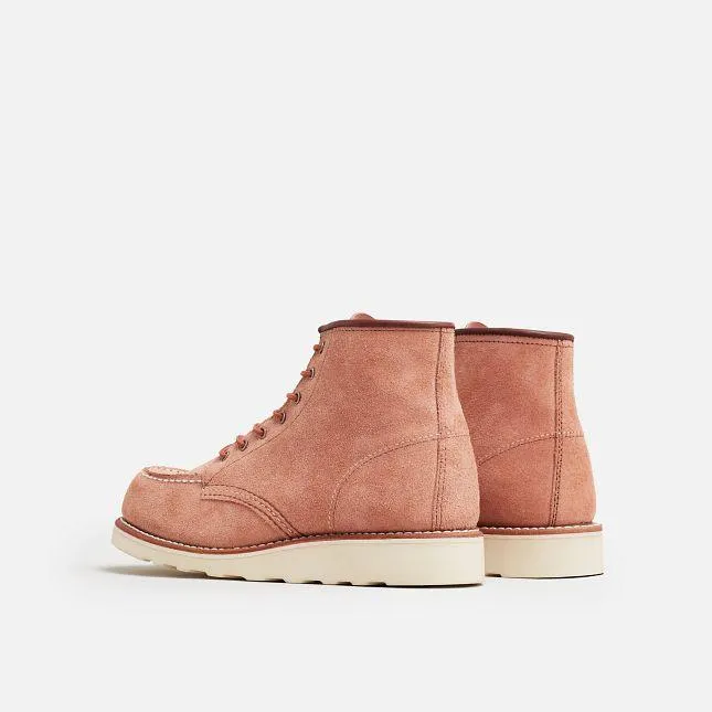Red Wing Heritage 6 Inch Women's Short Boot Classic Moc #3319 //Dusty Rose Abilene