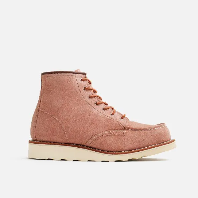 Red Wing Heritage 6 Inch Women's Short Boot Classic Moc #3319 //Dusty Rose Abilene