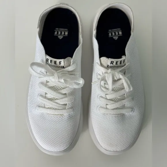 Reef Swellsole Neptune Men's Lace Up Sneakers White Size 7