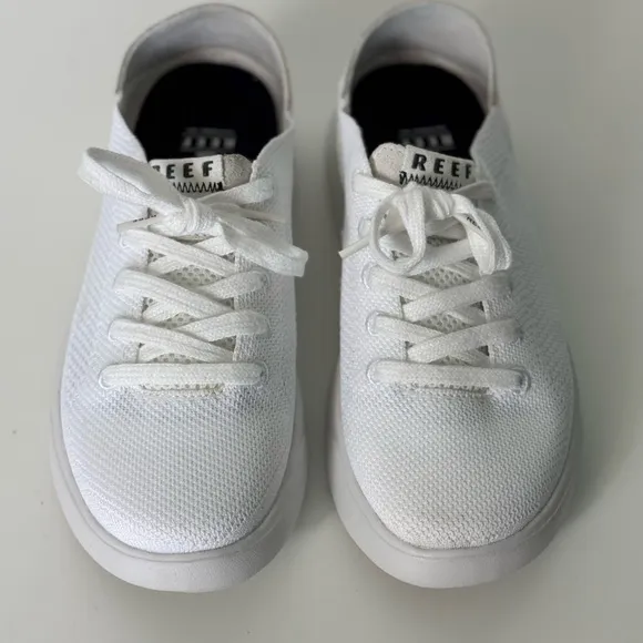 Reef Swellsole Neptune Men's Lace Up Sneakers White Size 7