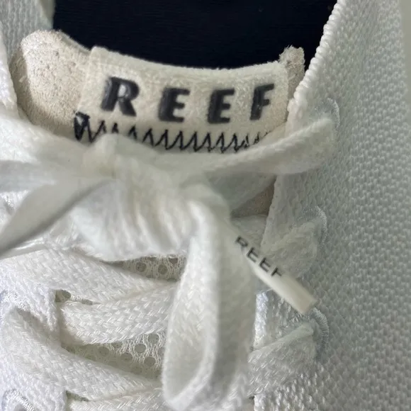 Reef Swellsole Neptune Men's Lace Up Sneakers White Size 7