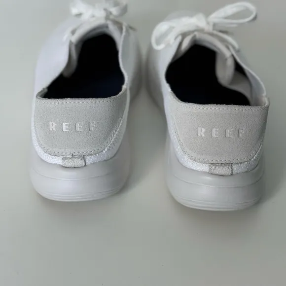 Reef Swellsole Neptune Men's Lace Up Sneakers White Size 7