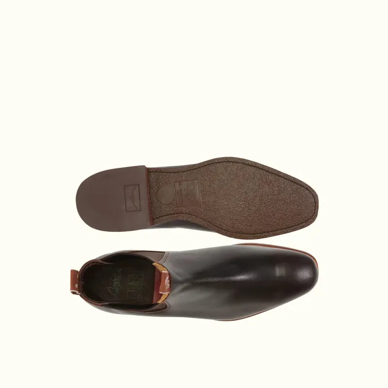 R.M.Williams - Comfort Craftsman - Raw Edge - Pull Up Leather - Chocolate - H Fit