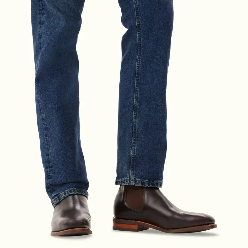 R.M.Williams - Comfort Craftsman - Raw Edge - Pull Up Leather - Chocolate - H Fit