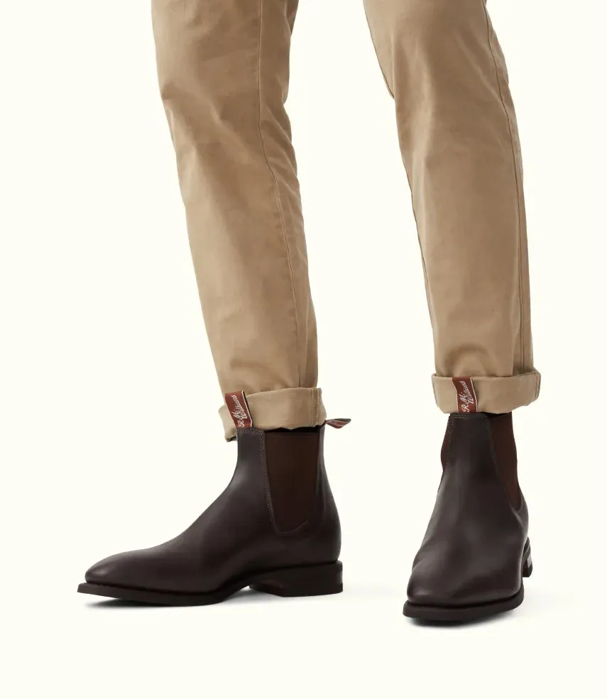 R.M.Williams - Comfort Craftsman - Yearling Leather - Chestnut -  G Fit