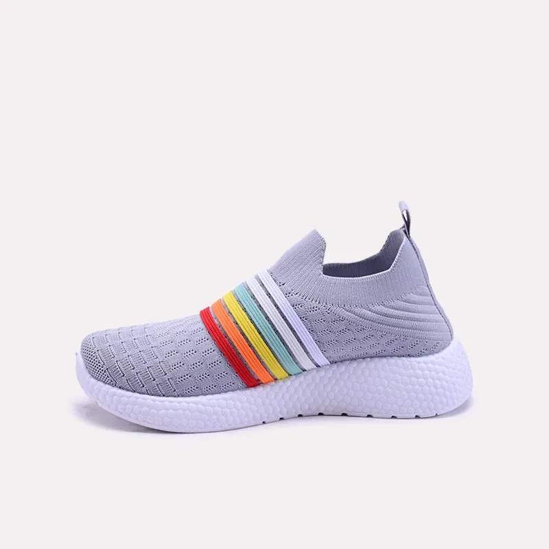 Saphira Gray Slip On Sneakers 0440757