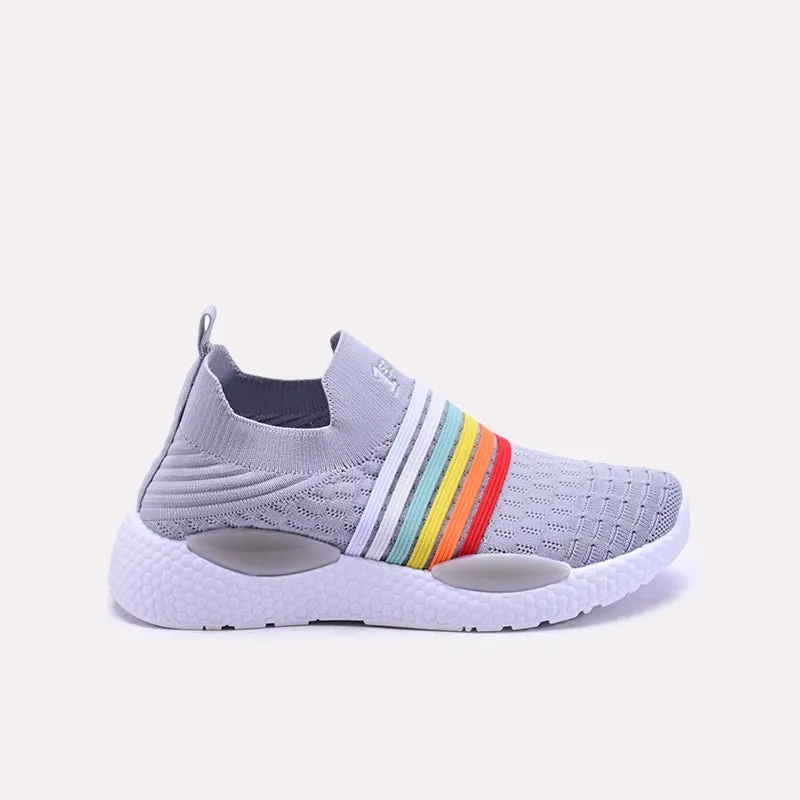 Saphira Gray Slip On Sneakers 0440757