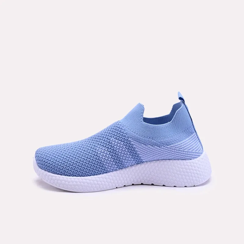 Serenelle Blue Slip On Sneakers 0440758