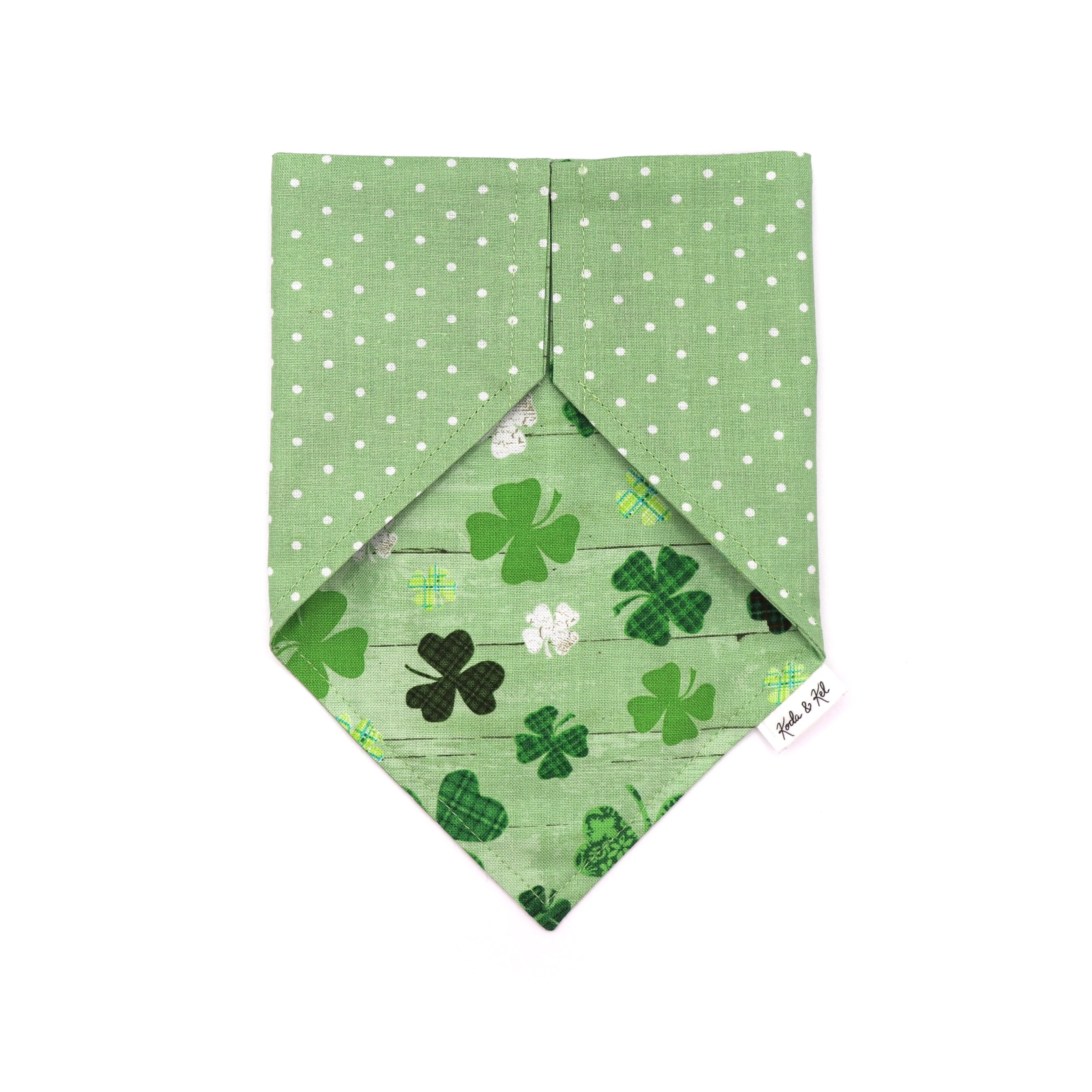 Shamrock Sage Slip On Bandana