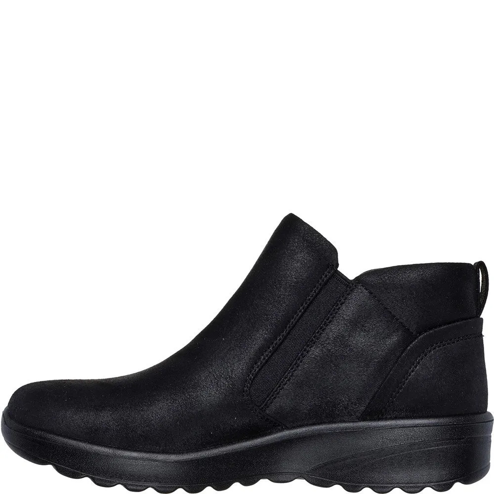 Skechers Lovely Vibe Fall In Bloom Ankle Boots