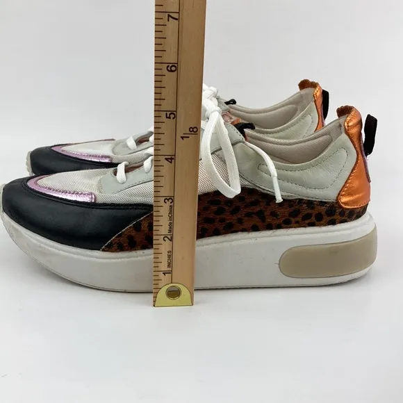 Smidt Women’s Multi Media Comb 5 Platform Brazilian Sneakers sz 8