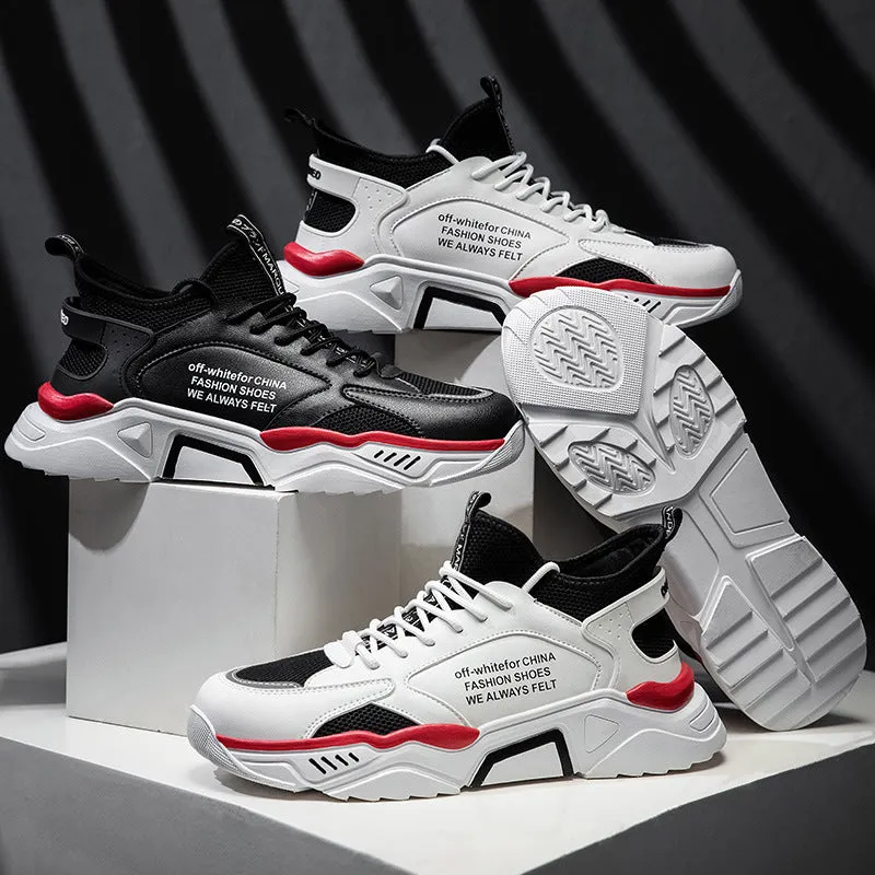 Sports shoes men's mesh breathable canvas shoes