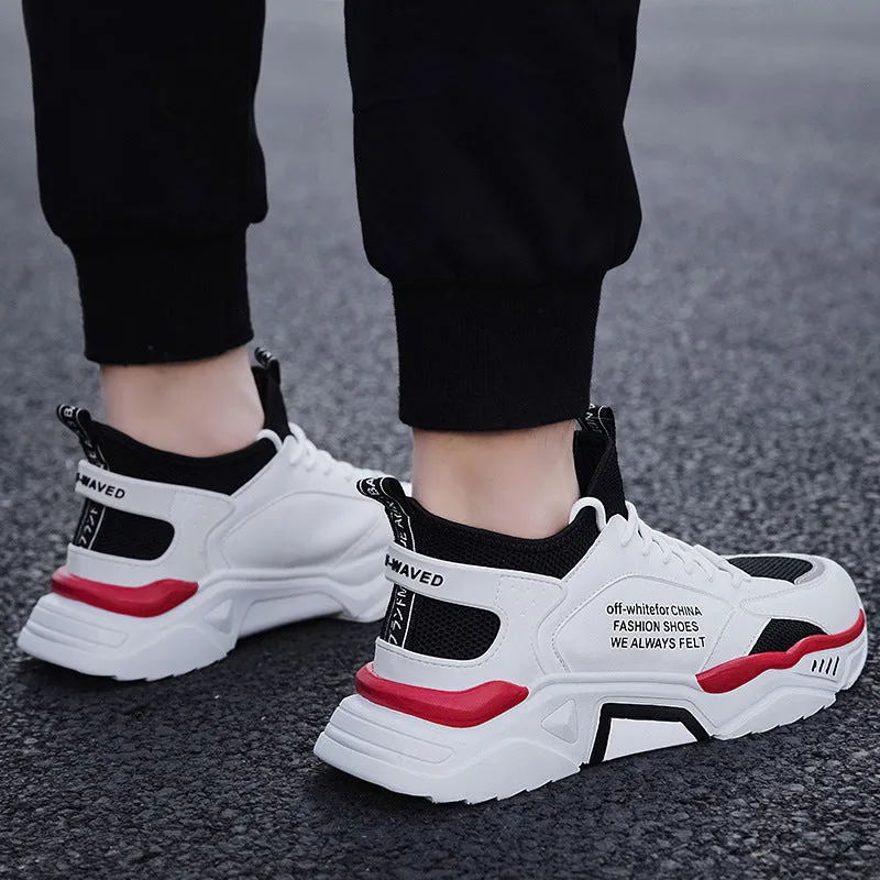 Sports shoes men's mesh breathable canvas shoes