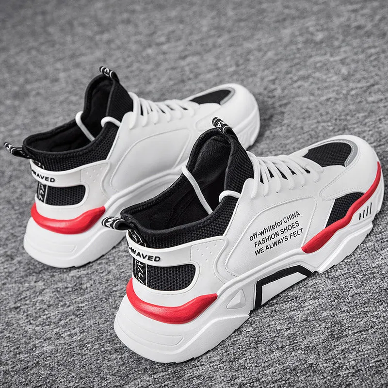 Sports shoes men's mesh breathable canvas shoes