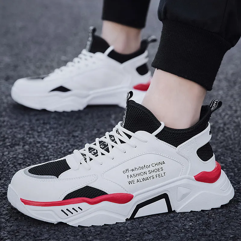 Sports shoes men's mesh breathable canvas shoes