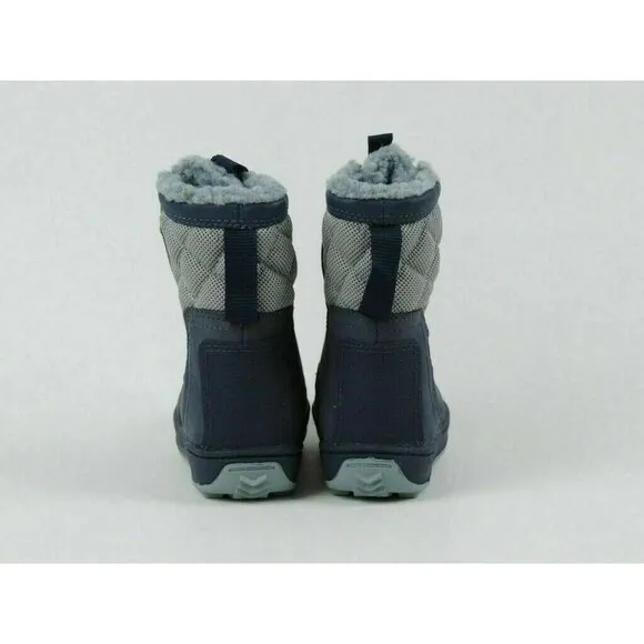 Timberland Snows Tomper Extreme Toddlers Boots Shoes Blue Leather Sz 4 New