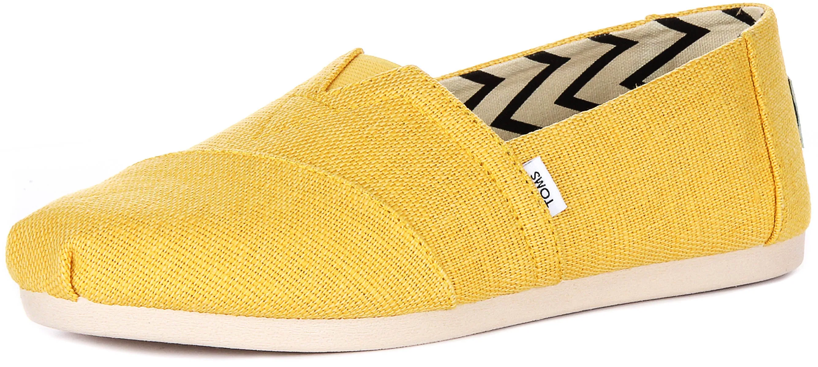 Toms Alpargata Heritage In Yellow For Women