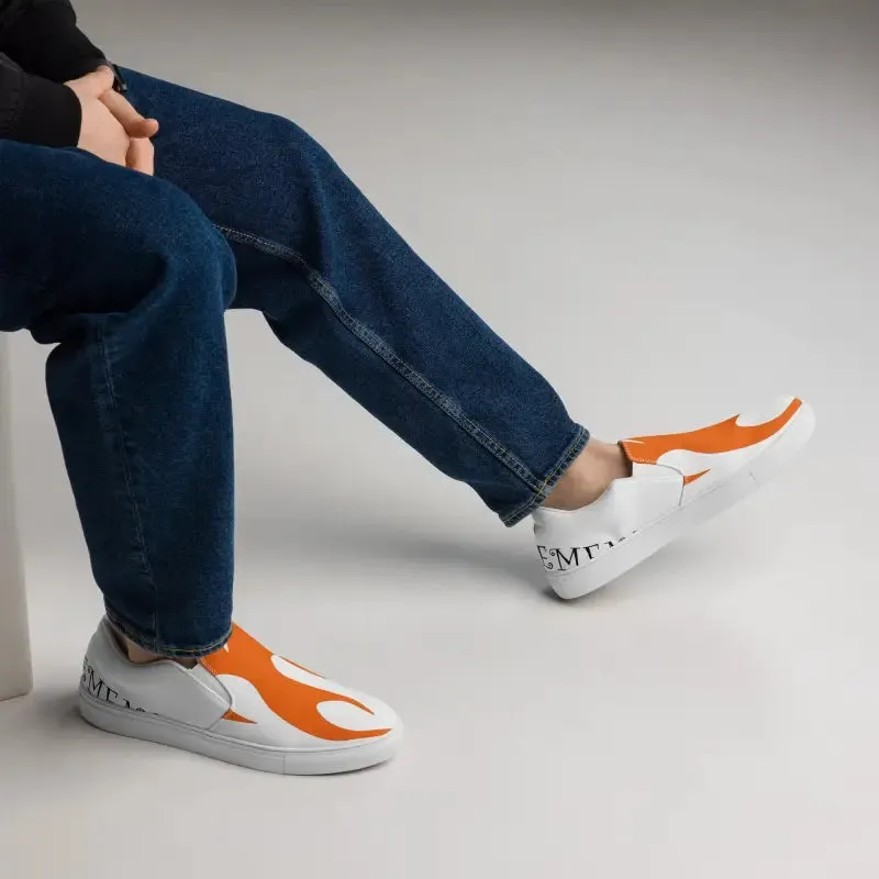 Trendy Canvas Shoes that Rock Mens Slip Ons