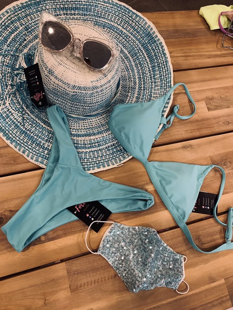 TROPICAL - Slip Turchese