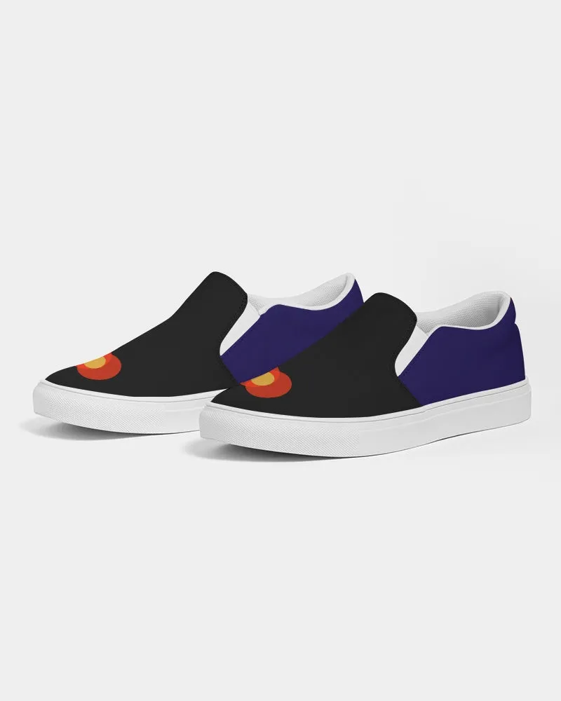 Two Scarlets & Yellow Women's Slip-On Canvas Shoe