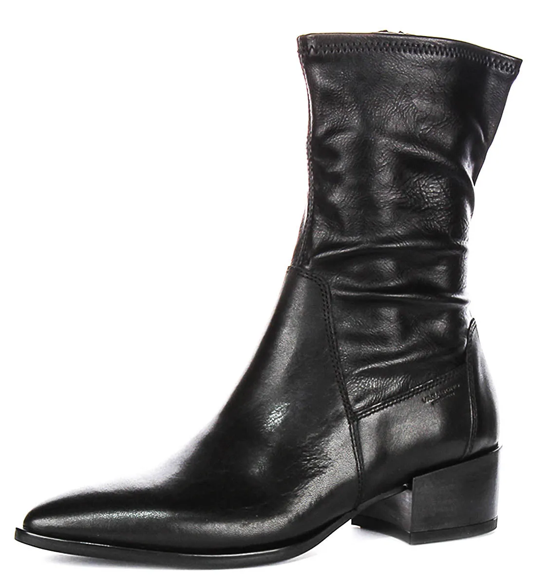 Vagabond Marja Cowboy Boots In Black For Women