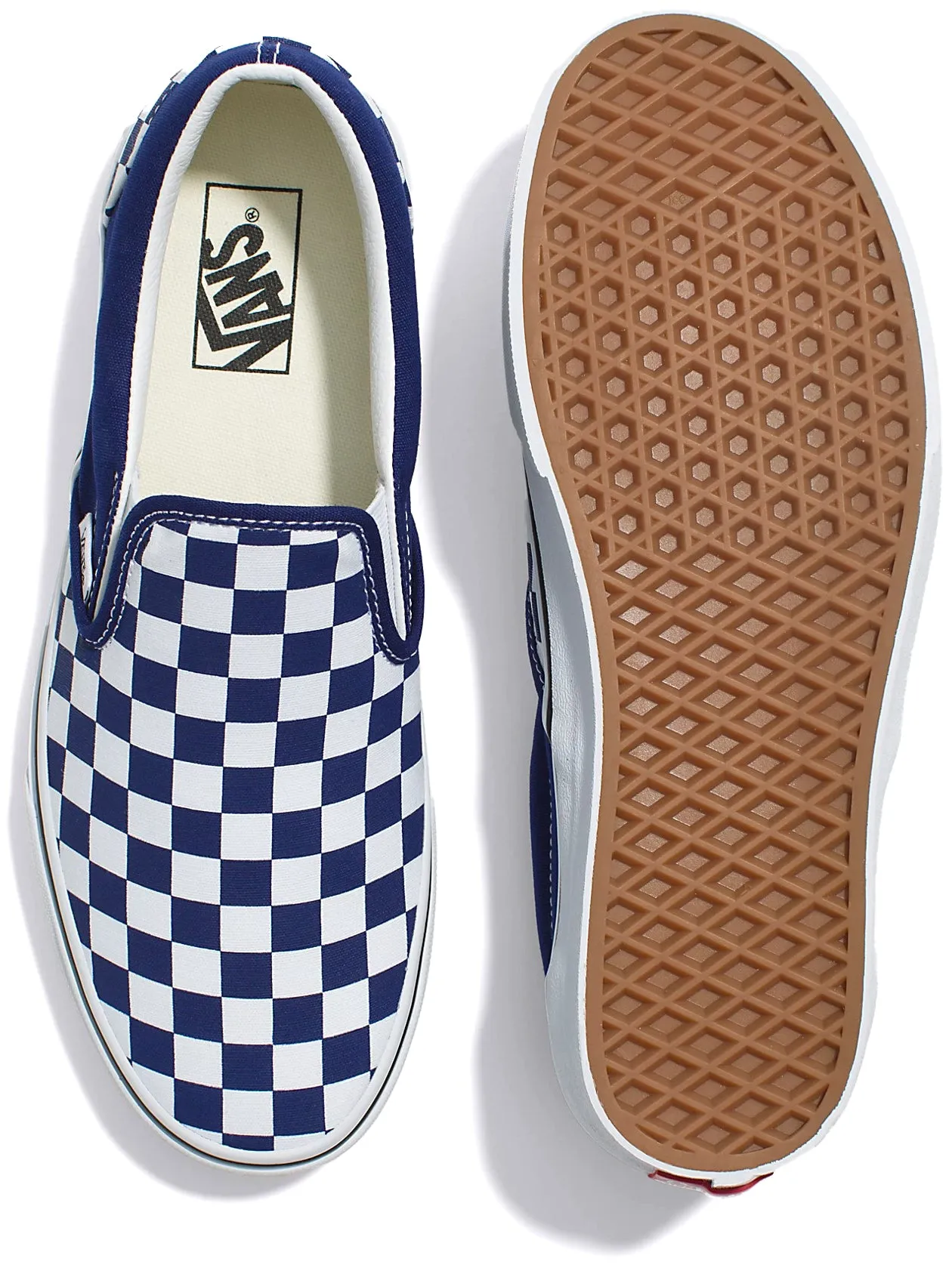 Vans Classic Slip-On Checkerboard Beacon Blue