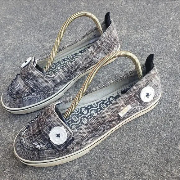 VANS Plaid Sailor - Womens Slip On - SIZE 7
