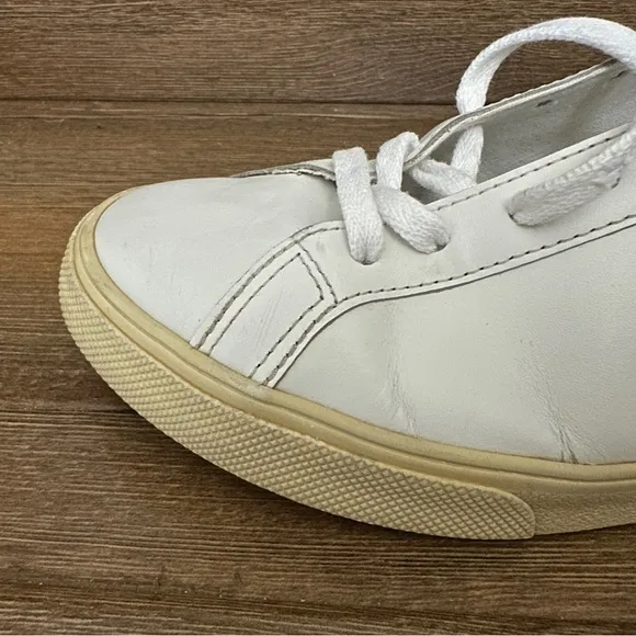 Veja Men's Esplar Leather White Black Sneakers Size 9