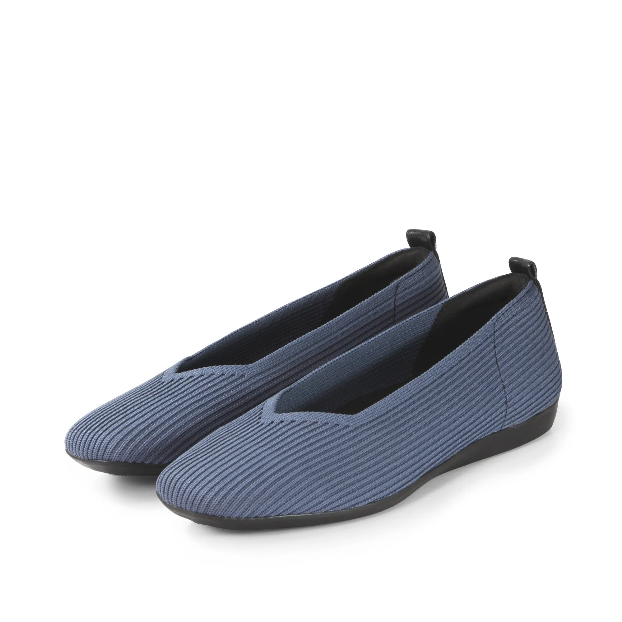 Vicenza Knit Ballet Flats (Blue)