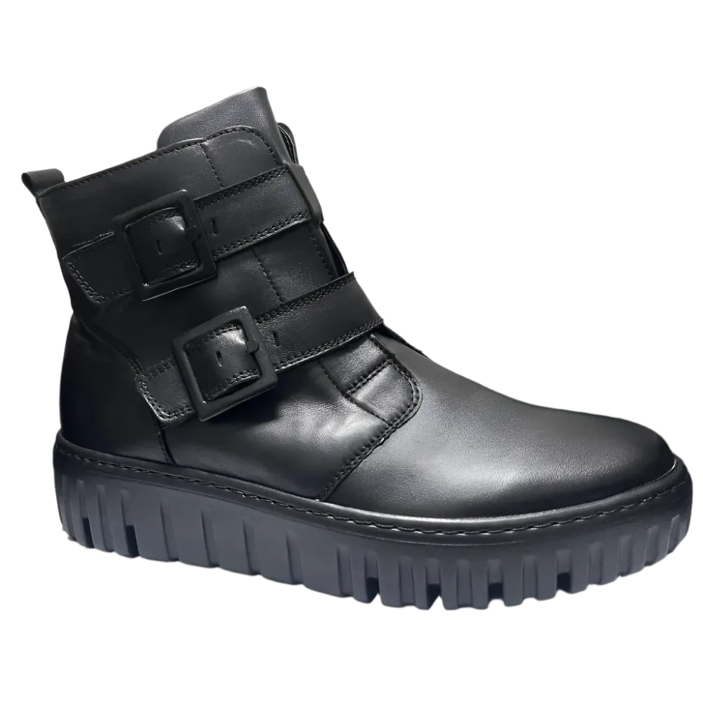 Waldlaufer H-Livia Black Ankle Boots