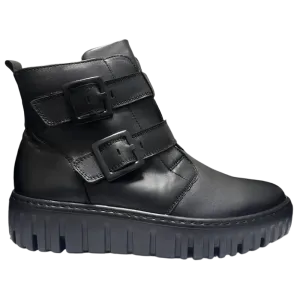 Waldlaufer H-Livia Black Ankle Boots