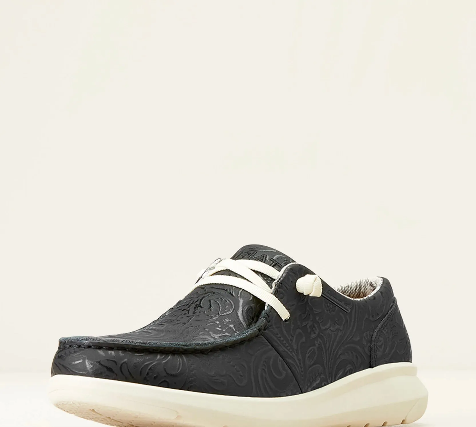 Women’s Ariat Hilo Black Floral Emboss Shoes