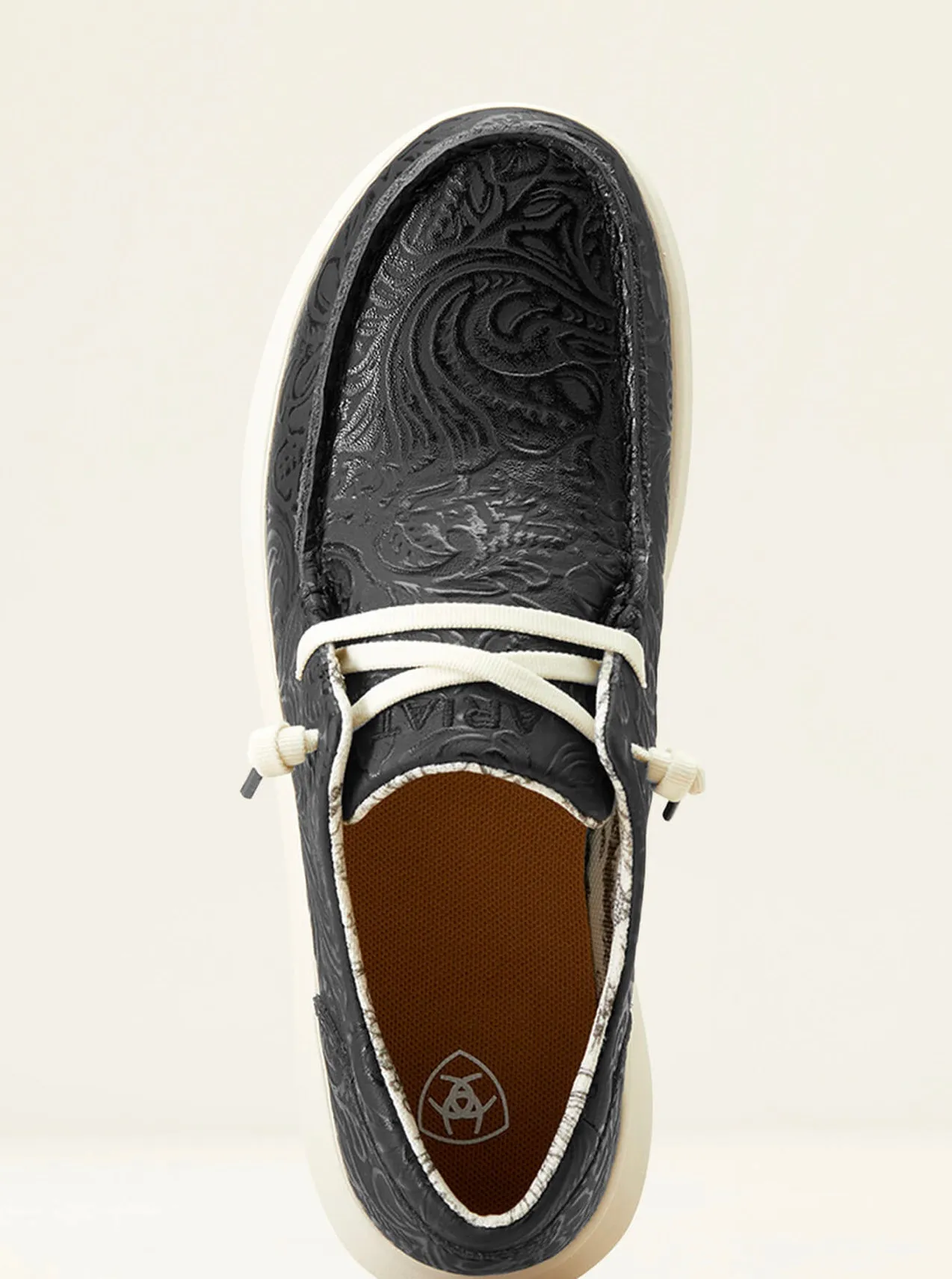 Women’s Ariat Hilo Black Floral Emboss Shoes