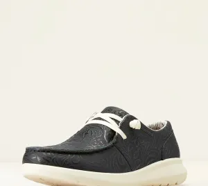 Women’s Ariat Hilo Black Floral Emboss Shoes