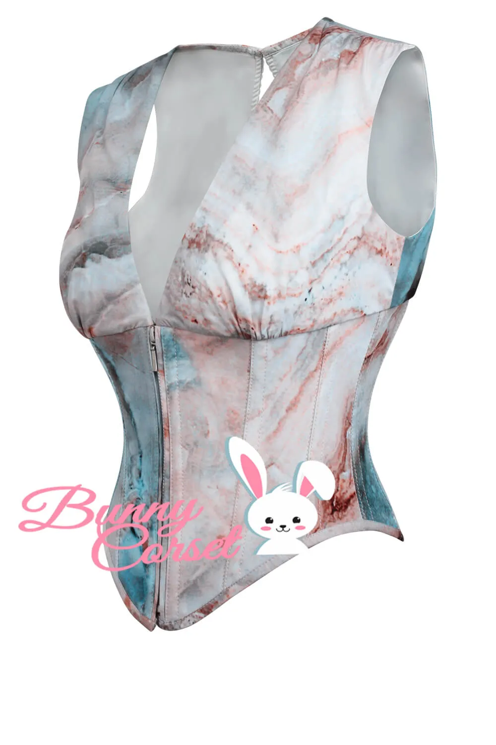Wren Zipper Underbust Corset