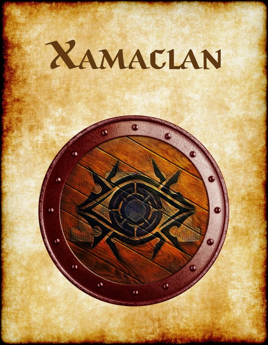 Xamaclan Heraldry of Greyhawk Anna Meyer Cartography Canvas Art Print