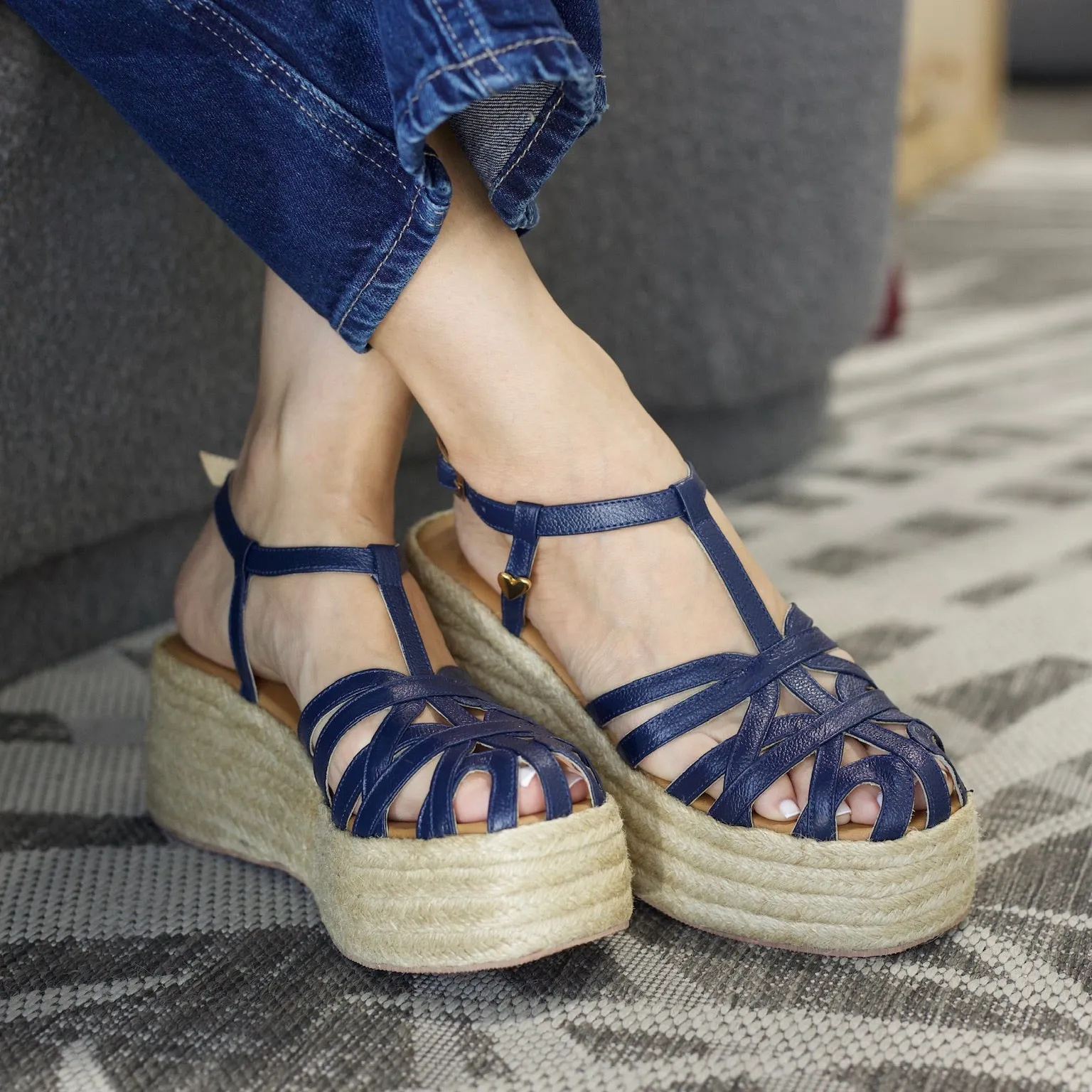Yarah Espadrilles - Blue