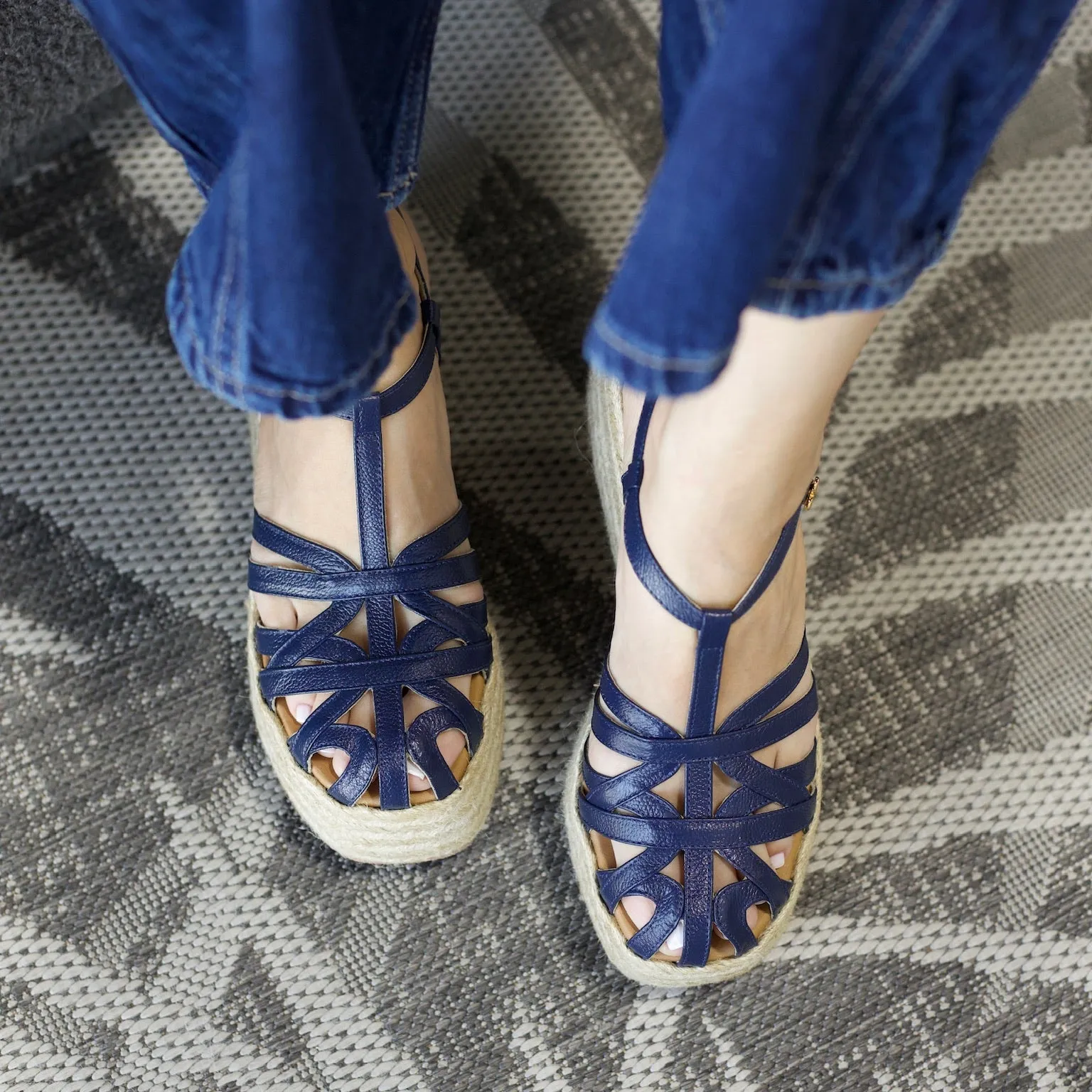 Yarah Espadrilles - Blue