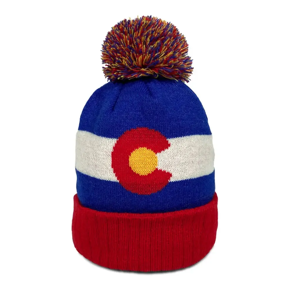YoColorado - Kids Original Beanie - Colorado State Flag