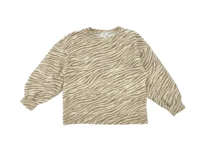 Zara fleece lined sweatshirt - 8