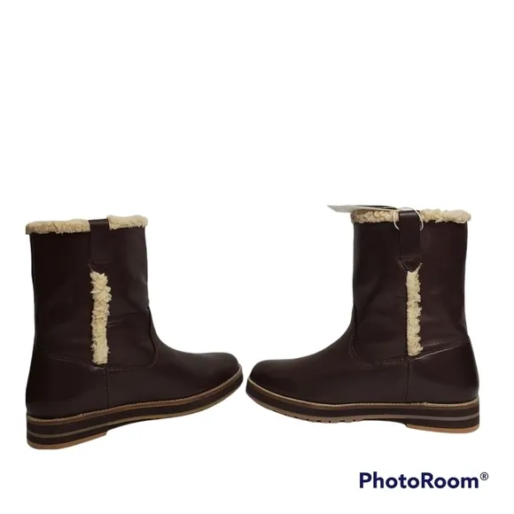 ZARA GIRLS Faux Fur Boots SZ 36 (4 YOUTH)