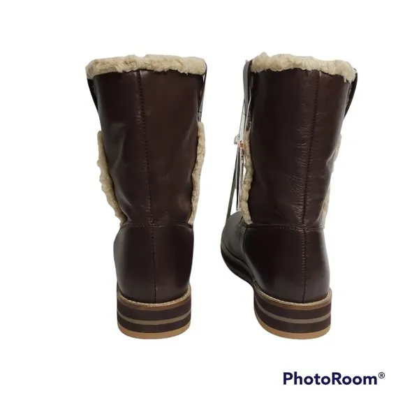 ZARA GIRLS Faux Fur Boots SZ 36 (4 YOUTH)