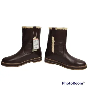 ZARA GIRLS Faux Fur Boots SZ 36 (4 YOUTH)